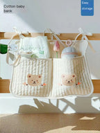 Korea Crib Hanging Storage Bag for Diapers and Toys