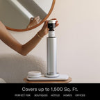 New Aromini BT plus Scent Diffuser W/Bluetooth – Cold-Air Diffusion Scent Machine for Home, Office, Hotel, Spa – Nebulizing Diffusion System for Essential Oil Blends (Gold)