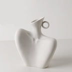 Ceramic Simple White Vase Nordic Home Decoration